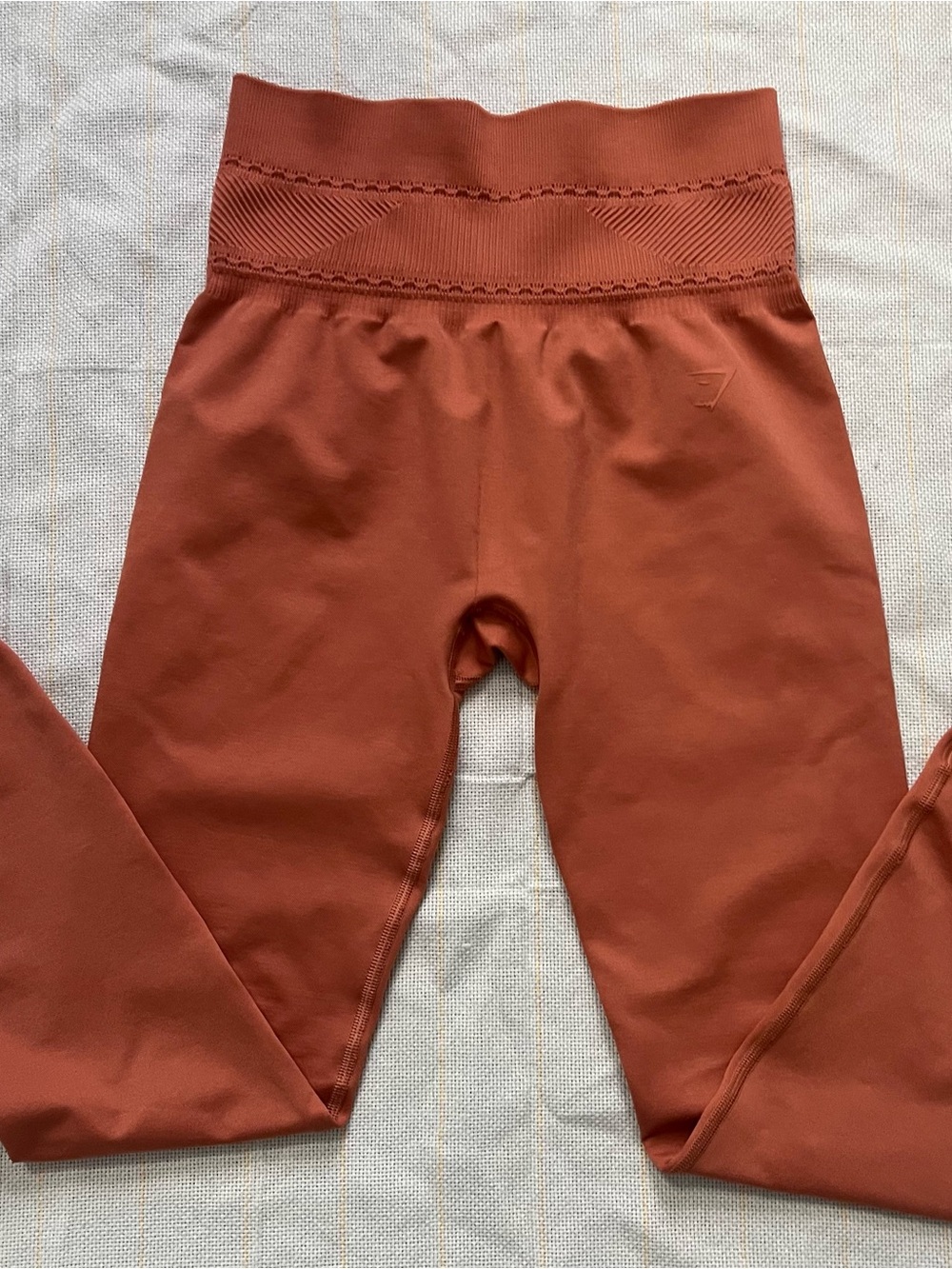 Gymshark Women’s Seamless Rust Orange-Red Leggings